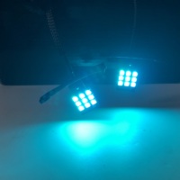 Lentille de projecteur automobile de 3,0 pouces, lampe de rénovation, série LED Flow, lumière Devil Eye