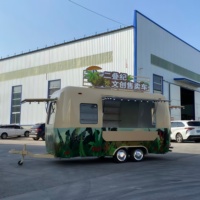 Accessoires pour camion de cuisine mobile - Construction en acier inoxydable, résistant à la rouille, suivi GPS, couleur rose