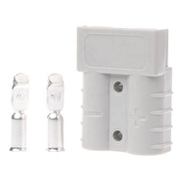 Prise de batterie bipolaire robuste en cuivre IP55 600V 2P pour vente en gros, mâle et femelle, 50A 120A 175A 350A