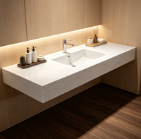 Dalle de quartz compacte à surface pierreuse élégante pour projets de rénovation commerciale