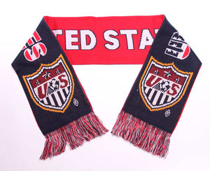 أزياء الشتاء وشاح مروحة الجاكار مخصص متماسكة الاكريليك مخطط خفيف الوزن الصديقةللرجال - Product Image 2