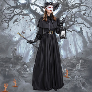 BAIGE-Disfraz del Doctor Schnabel, Cosplay de Halloween, disfraz Vintage Medieval de plaga, utillaje Punk para fiesta, máscara de <span class=keywords><strong>cuervos</strong></span>, regalo de Carnaval - Product Image 5