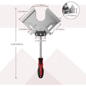 Угловой зажим, угол 90 градусов, быстроразъемный зажим для деревообработки - Product Image 4