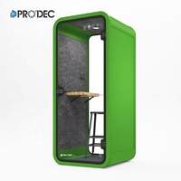 Cabine insonorisée personnalisée pour 2 personnes, cabine insonorisée pour 1 personne, pour l'éducation
