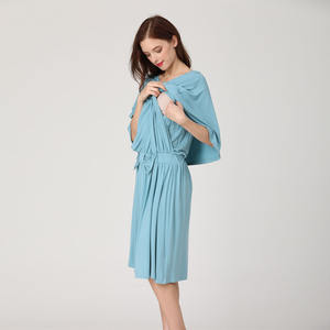 Emotion Mamans Lâche Maternité <span class=keywords><strong>Cape</strong></span> Robe Invisible <span class=keywords><strong>Allaitement</strong></span> <span class=keywords><strong>Cape</strong></span> Robe Doux Stretch Élégant Robe D'<span class=keywords><strong>allaitement</strong></span> En Gros - Product Image 3