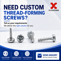 OEM Screw Thread-Forming Design 2mm 2.5mm 3.5mm 16mm 25mm 35mm for Appliance Plastic Parts