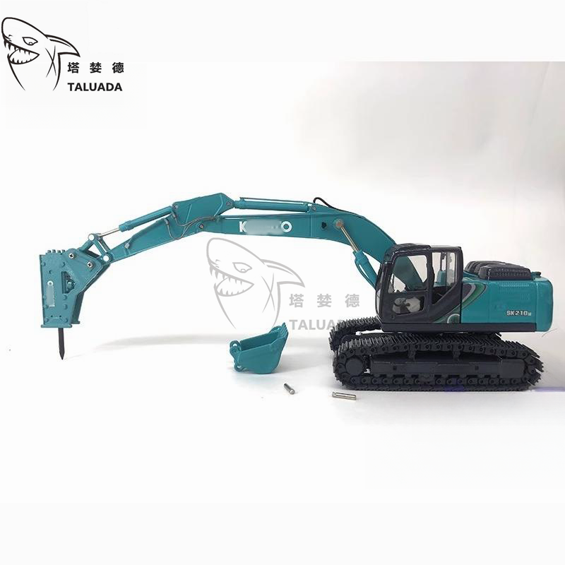 KOBELCO SK210LC 1/50スケールミニチュア Miniature Construction World - Kobelco SK210LC-10 Tracked Excavator