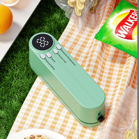 Mini scellant sous vide rechargeable sans fil portable 3-en-1 pour le stockage des aliments secs et humides