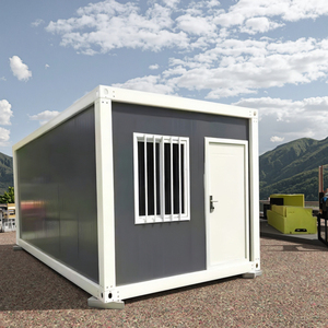 Maison-conteneur détachable de 20 pieds Cabine modulaire Petite maison Préfabriquée Camp de secours Sauvetage d'urgence Maison mobile Design moderne EPS - Product Image 3