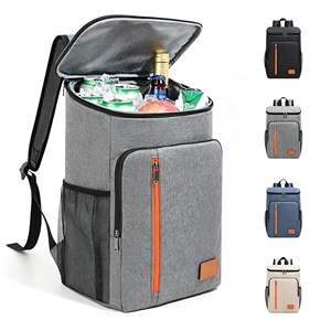Sac isotherme à grande capacité gris, sac à dos isotherme, sac isotherme imperméable, sac isotherme écologique pour vêtements - Product Image 2