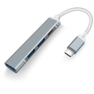 Type-C, 4 порта, многоразветвитель OTG, <span class=keywords><strong>USB</strong></span>-концентратор, 3,0 3,1 Для Xiaomi Lenovo, Macbook Pro, Air, ПК, аксессуары для ноутбуков - Product Image 3