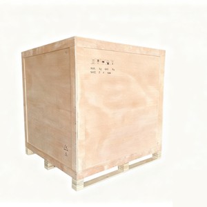 Tianjin Wuzhou Chuangsheng <b>Wooden</b> <b>Crate</b> Plywood Steel Strap Fumigation Free Detachable Assembleable Equipment Logistics - Product Image 1