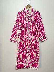 Kimono Largo Suzani Bordado a Mano, Abrigo Cálido de Invierno para Mujer, 100% Algodón, Abrigo Ecológico, Chaqueta, Bata - Product Image 2