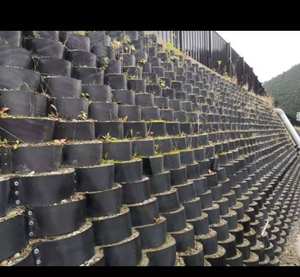 Géocell HDPE 50-300 mm écologique pour la mise <span class=keywords><strong>en</strong></span> forme des terrains paysagers à l'étranger, pavage flexible - Product Image 4