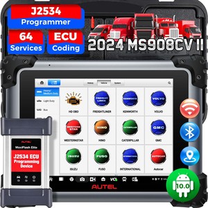 Autel Maxisys Ms908cv Ii Heavy Duty Truck Scanner Upgrade Van Ms908cv J2534 <span class=keywords><strong>Ecu</strong></span> Programmeur Codering 64 Service Diagnostische Tool - Product Image 2