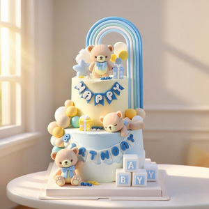 Decorazioni in Gomma Morbida <span class=keywords><strong>per</strong></span> <span class=keywords><strong>Torte</strong></span> di Compleanno <span class=keywords><strong>per</strong></span> Bambini, Topper <span class=keywords><strong>per</strong></span> <span class=keywords><strong>Torte</strong></span> a Tema Cartoni Animati - Product Image 4