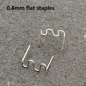 500 pièces de fils de soudure en acier inoxydable de 0,8 mm pour la réparation des pare-chocs de voitures, des pièces en plastique des automobiles, haute dureté, OEM personnalisé - Product Image 3