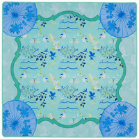 Tapis flottant Mahjong en tissu, couleurs au choix, tapis de poker domestique, jeu de société familial, imperméable, antidérapant, logo personnalisé