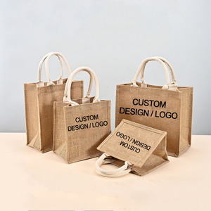 Borsa <span class=keywords><strong>personalizzata</strong></span> monogramma da spiaggia <span class=keywords><strong>con</strong></span> manico eco-friendly per matrimonio borsa regalo in juta - Product Image 2