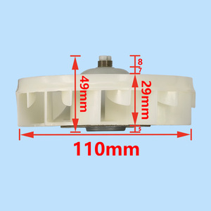 Motor de Ventilador para Refrigerador LG, Ventilador de Enfriamiento del Evaporador Eau62863004, DC12V, 110 mm, 49 mm, 29 mm - Product Image 1