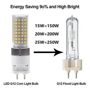 15W 20W 25W G12 <span class=keywords><strong>LED</strong></span> Mais Glühbirnen 220V Warme Glühbirne 110V Cool <span class=keywords><strong>White</strong></span> Dekorations leuchten Home Super Bright Powerful <span class=keywords><strong>Room</strong></span> - Product Image 4