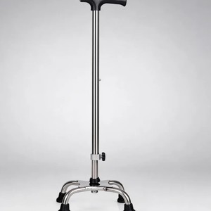 Walking Stick Stainless Steel Telescopic Height <b>Adjustable</b> Anti Slip For Elderly Disabled Support Mobility Aid - Product Image 3