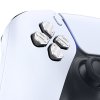 Accessoires de manette de jeu extrême, bouton Dpad métallique de remplacement pour manette PS5
