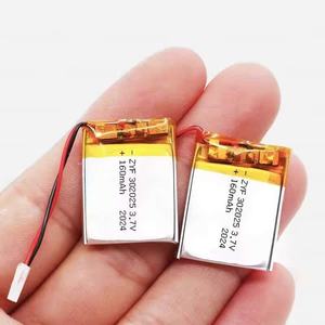 Fabrika Stoklarında Mevcut 302020 302025 100mAh 120mAh 160mAh <span class=keywords><strong>3</strong></span>.7v Kese Tipi Lityum İyon Hücre Polimer Pil Yatıştırıcı Cihazlar İçin - Product Image 1