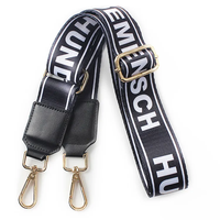 Sangles de sac larges réglables en nylon personnalisables avec logo, multicolores, pour sac à bandoulière, sangle de remplacement pour femmes et hommes