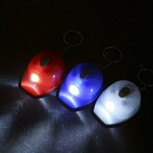 Men's Security Helmet Keychain PVC Reflective Material with <b>Light</b> Open-able <b>Bottle</b> Feature - Product Image 3