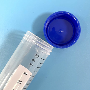 50ml Centrifugeuse <span class=keywords><strong>Tube</strong></span> Laboratoire PP Fond Conique Sang pour Test Collection Tubes Noir Bleu Bas Prix 1 An de Garantie - Product Image 5