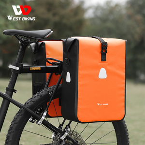 WEST BIKING Voll wasserdichte Fahrrad träger tasche PVC-Material Fahrrad tasche mit großer Kapazität Verschleiß feste Fahrrad tasche für den Außenbereich - Product Image 2