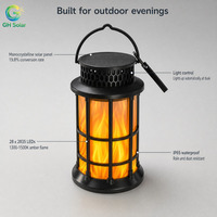 Lanterne solaire suspendue pour jardin, patio, allée, cour, véranda, étanche IP65, 2 modes d'éclairage, allumage automatique du crépuscule à l'aube
