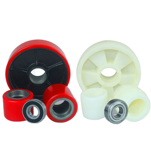 Venta de Fábrica, Ruedas de Carga para Transpaleta Manual 80X70/80X80, Ruedas de PU, Nylon y Goma, Rueda Motriz 180x50 200x50 - Product Image 3