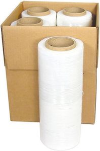18" X 1500ft X 80 Gauge Transparent <b>Pallet</b> <b>Wrap</b> Factory Price Stretch Film Roll High Quality Shrink <b>Wrap</b> - Product Image 5