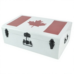 Superior Quality Metal <b>Storage</b> Box Factory Direct Supplies Metal Trunk Box and Unique <b>Suitcase</b> for Tour & Travelling Uses - Product Image 1