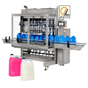 MTW Fertizante Liquido Automatico Tapadora Linea De Maquinas De Llenado - Product Image 1