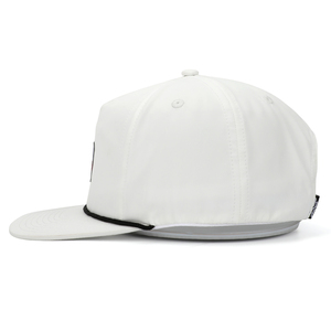 Commercio all'ingrosso Custom Design Interno Tag Logo Piatto Disegno di Legge Morbido Asciutto Rapido Tessuto Bianco Non Strutturati 6 Pannello Protezioni di Sport Cappelli - Product Image 3