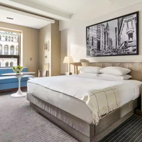 Peinture sur toile de conception moderne pour chambre d'hôtes, œuvre d'art Hampton Inn, vente en gros d'usine, projets hôteliers américains, arts muraux pour chambre à coucher