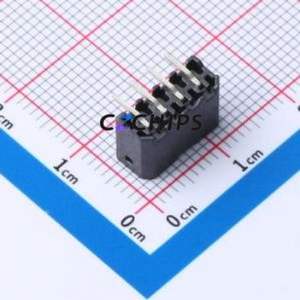 1778641 Plug-in Terminal <b>Block</b> P=2.5mm Connector ( Pitch: 2.5mm )( Color: Black )( <b>Mounting</b> Type: Straight Pin ) - Product Image 2