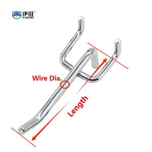 EWANG Pegboard Hook Metal Hook Hanger para tiendas Shoe Display Stands Display Hooks - Product Image 2