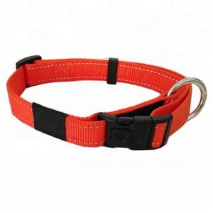 थोक ऑरेंज शीतल Neoprene गद्देदार चिंतनशील कुत्ते <span class=keywords><strong>martingale</strong></span> कॉलर - Product Image 1