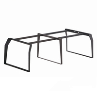 Pieds de bureau et pieds de table en fer personnalisé avec pieds réglables en métal pour bureau hôpital atelier-Design moderne