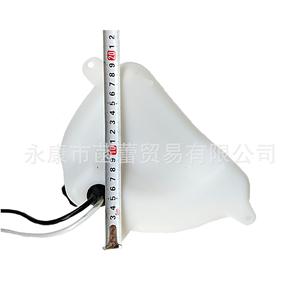 Réservoir de carburant pour moto en parfait état, accessoire pour moteur à essence, bidon triangulaire pour scooter, modification - Product Image 3