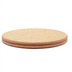 Sous-verre classique en bois de 3 mm d'épaisseur, doux, résistant à la chaleur, réutilisable, pour café, repas, cadeau, cuisine, table, maison - Product Image 4
