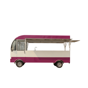 Quiosco de palomitas de maíz de algodón, carrito de comida, furgoneta con gas, color rosa - Product Image 6