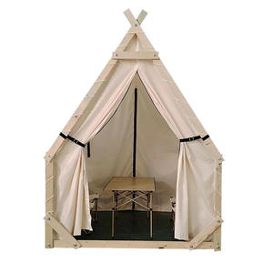 Carpa Triangular Impermeable para Exteriores, para Comer al Aire Libre, para las Cuatro Estaciones, de Una Sola Capa, para Acampar, para Hacer <span class=keywords><strong>Barbacoa</strong></span>, Estilo Celebridad de Internet - Product Image 5