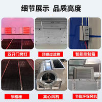 Cabine de peinture automobile à chauffage électrique certifiée CE, durable, fournie directement par l'usine