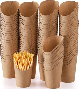 Boîte d'emballage en papier pour la restauration rapide personnalisée avec logo - Product Image 1
