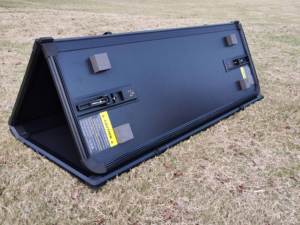 ฝาครอบรถบรรทุก4x4ทำจากไฟเบอร์กลาสแข็งแบบพับสามทบสำหรับ Chevrolet COLORADO รุ่นแรนเจอร์ที่เข้ากันได้กับ5ft โรงงาน - Product Image 3